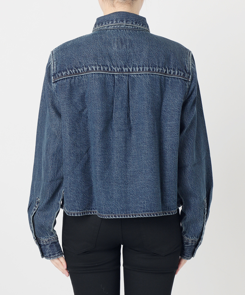 JOURNAL STANDARD(ジャーナルスタンダード)の「別注【LEVI’S(R)/リーバイス(R)】 for JS LOGAN SHACKET(デニムジャケット・レディース・ライトブルー・X-LARGE/MEDIUM)」の22枚目の写真