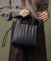 PLEATICA（プリティカ）の「Flaum Tote Bag Black（トートバッグ）」
