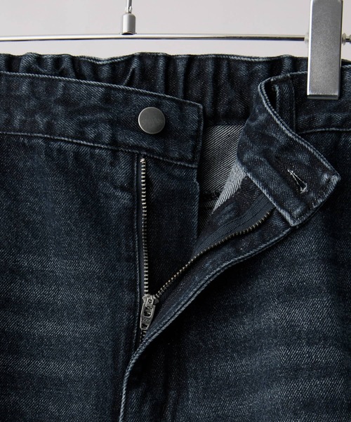 【CLEL】Vintage Design Semi-wide Flare Denim Pants / ヴィンテージデザイン セミワイドフレアデニムパンツ(デニムパンツ)|CLEL(クレイル)