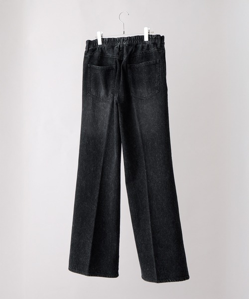 【CLEL】Vintage Design Semi-wide Flare Denim Pants / ヴィンテージデザイン セミワイドフレアデニムパンツ(デニムパンツ)|CLEL(クレイル)