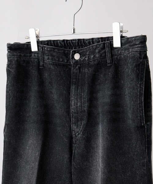 【CLEL】Vintage Design Semi-wide Flare Denim Pants / ヴィンテージデザイン セミワイドフレアデニムパンツ(デニムパンツ)|CLEL(クレイル)