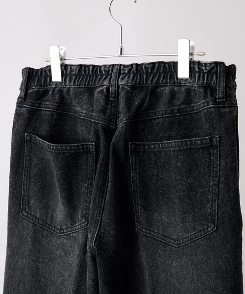 【CLEL】Vintage Design Semi-wide Flare Denim Pants / ヴィンテージデザイン セミワイドフレアデニムパンツ(デニムパンツ)|CLEL(クレイル)