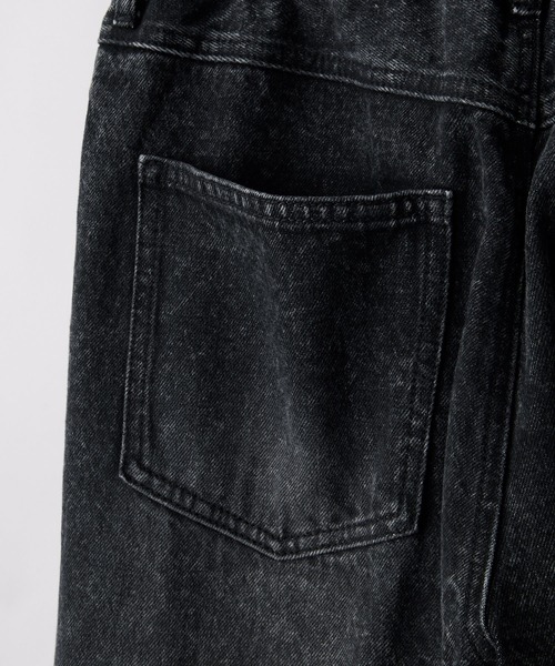 【CLEL】Vintage Design Semi-wide Flare Denim Pants / ヴィンテージデザイン セミワイドフレアデニムパンツ(デニムパンツ)|CLEL(クレイル)