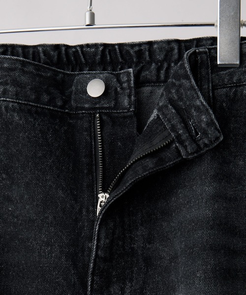 【CLEL】Vintage Design Semi-wide Flare Denim Pants / ヴィンテージデザイン セミワイドフレアデニムパンツ(デニムパンツ)|CLEL(クレイル)