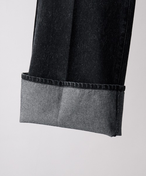 【CLEL】Vintage Design Semi-wide Flare Denim Pants / ヴィンテージデザイン セミワイドフレアデニムパンツ(デニムパンツ)|CLEL(クレイル)