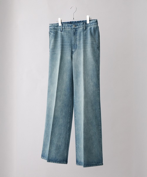 【CLEL】Vintage Design Semi-wide Flare Denim Pants / ヴィンテージデザイン セミワイドフレアデニムパンツ(デニムパンツ)|CLEL(クレイル)