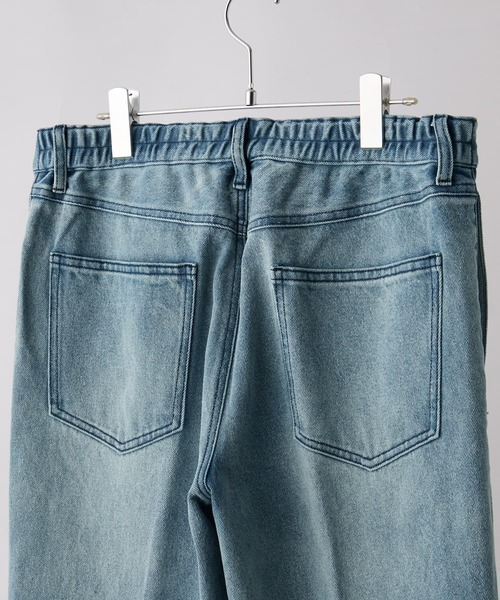 【CLEL】Vintage Design Semi-wide Flare Denim Pants / ヴィンテージデザイン セミワイドフレアデニムパンツ(デニムパンツ)|CLEL(クレイル)