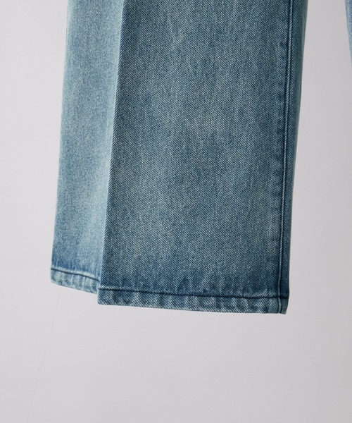 【CLEL】Vintage Design Semi-wide Flare Denim Pants / ヴィンテージデザイン セミワイドフレアデニムパンツ(デニムパンツ)|CLEL(クレイル)