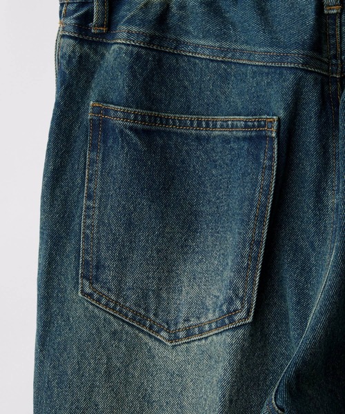 【CLEL】Vintage Design Semi-wide Flare Denim Pants / ヴィンテージデザイン セミワイドフレアデニムパンツ(デニムパンツ)|CLEL(クレイル)