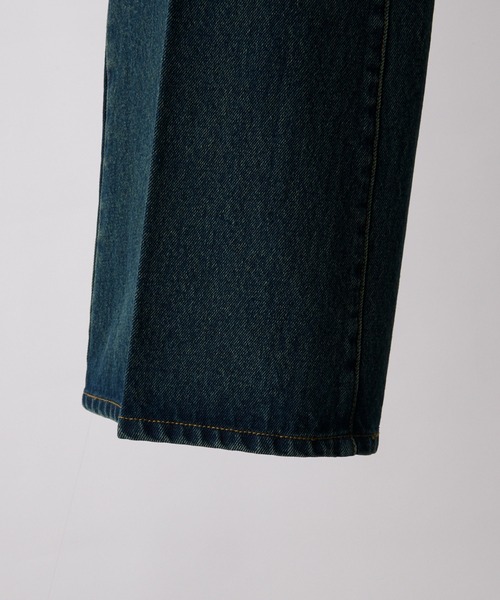 【CLEL】Vintage Design Semi-wide Flare Denim Pants / ヴィンテージデザイン セミワイドフレアデニムパンツ(デニムパンツ)|CLEL(クレイル)