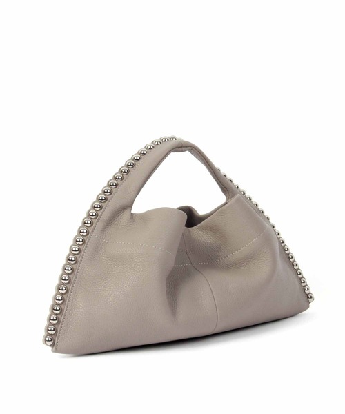 Beau're（ヴュレ）の「BEAURE スタッズ 2way クラッチ（クラッチバッグ・レディース・ブラウン/ブラック/グレー・FREE）」の11枚目の写真