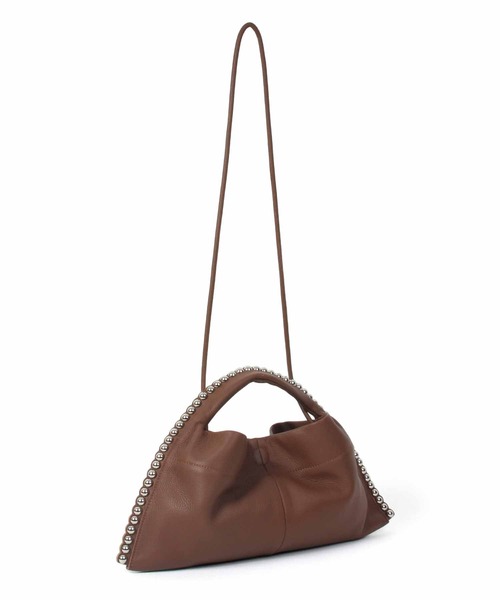 Beau're（ヴュレ）の「BEAURE スタッズ 2way クラッチ（クラッチバッグ・レディース・ブラウン/ブラック/グレー・FREE）」の16枚目の写真