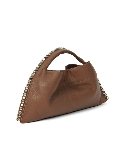 Beau're（ヴュレ）の「BEAURE スタッズ 2way クラッチ（クラッチバッグ・レディース・ブラウン/ブラック/グレー・FREE）」の10枚目の写真