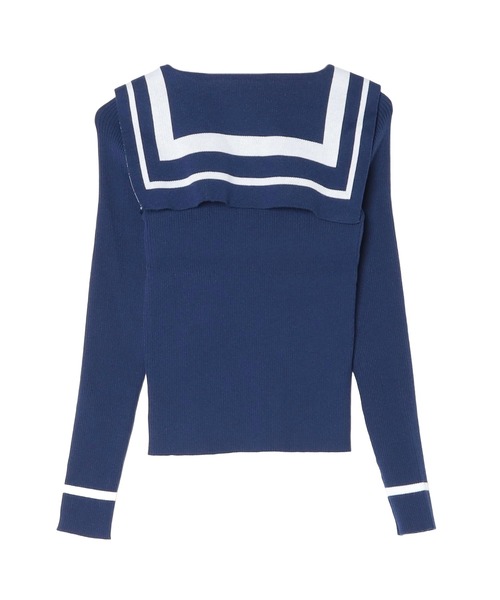 【ami様】RANDEBOO sailor knit top セーラーニット ami様】RANDEBOO sailor knit top セーラーニットの通販 by my shop