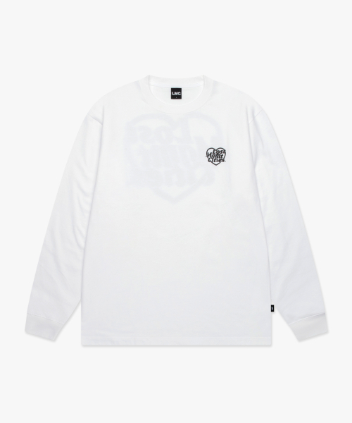 LMCの「HEART GLOBE LONG SLV TEE white（Tシャツ/カットソー・レディース・その他・S/M/L/XL）」の4枚目の写真