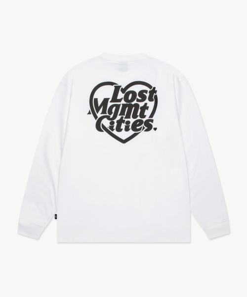LMCの「HEART GLOBE LONG SLV TEE white（Tシャツ/カットソー・レディース・その他・S/M/L/XL）」の5枚目の写真