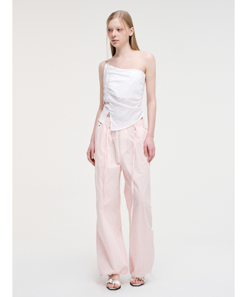 ETMON(エトモン)の「One Shoulder Buckle Blouse White(スカート・レディース・その他・S/M)」の5枚目の写真