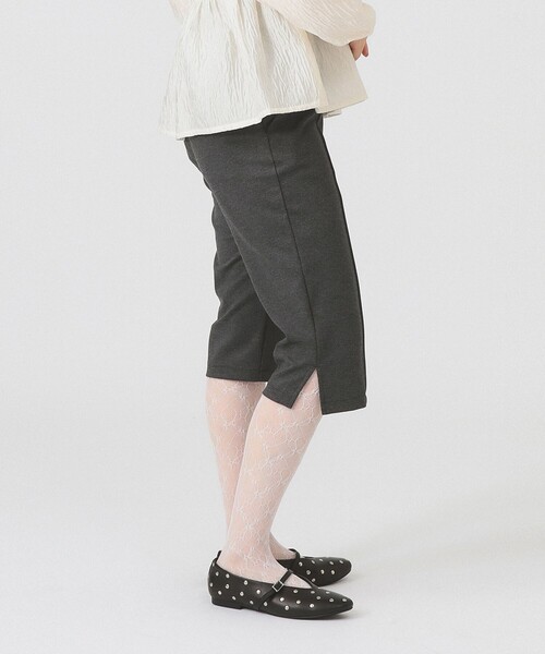 Ray BEAMS(レイビームス)の「ストレッチ カプリ パンツ(その他パンツ・レディース・ブラック/グレー・0/1)」の6枚目の写真