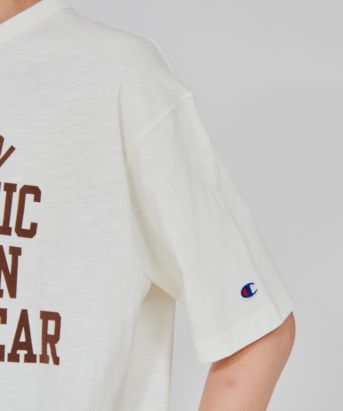 Champion(チャンピオン)の「【Champion/チャンピオン】メンズ メンズカジュアル ショートスリーブTシャツ(Tシャツ/カットソー・メンズ・グレー系その他3/ホワイト/ブラック・X-LARGE/LARGE/MEDIUM)」の5枚目の写真