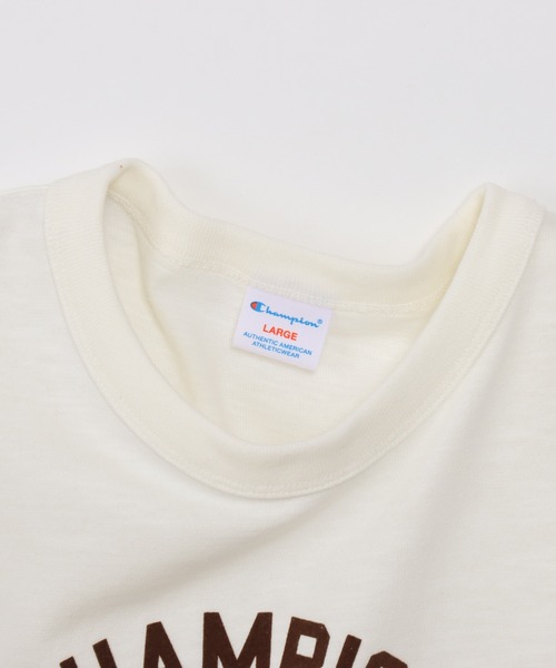 Champion(チャンピオン)の「【Champion/チャンピオン】メンズ メンズカジュアル ショートスリーブTシャツ(Tシャツ/カットソー・メンズ・グレー系その他3/ホワイト/ブラック・X-LARGE/LARGE/MEDIUM)」の14枚目の写真