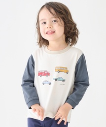petit main（プティマイン）の「【プティプラ】BOYS長袖Tシャツ（Tシャツ/カットソー）」
