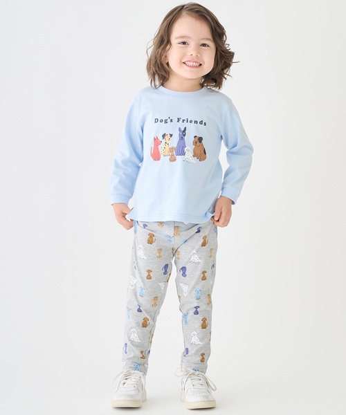 petit main（プティマイン）の「【プティプラ】BOYS長袖Tシャツ（Tシャツ/カットソー・キッズ・チャコール/カラフル/ライトグリーン/オフホワイト/クリーム/ブルー/グリーン/ライトブルー/ピンク系その他/アイボリー・90cm/80ｃｍ/100cm/120cm/130cm/110cm）」の17枚目の写真