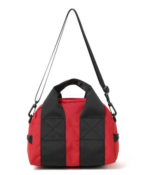 BEAMS BOY（ビームスボーイ）の「ボストンバッグ（ボストンバッグ・レディース・ベージュ/レッド・ONE SIZE）」の2枚目の写真