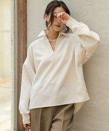 Elura | Wクロススキッパーブラウス/641253(シャツ/ブラウス)