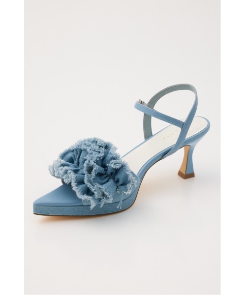 rienda（リエンダ）の「フリルミュール 春服（サンダル・レディース・ブルー/ホワイト・LARGE/MEDIUM/SMALL）」の13枚目の写真