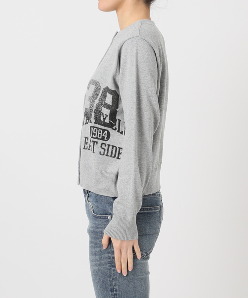 Oriens JOURNAL STANDARD（オリエンス ジャーナルスタンダード）の「プリンテッドニットカーディガン（カーディガン/ボレロ・レディース・レッド/グレー・FREE）」の15枚目の写真