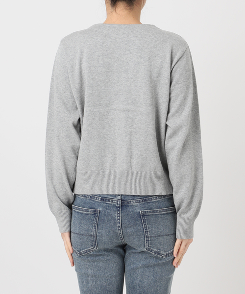 Oriens JOURNAL STANDARD（オリエンス ジャーナルスタンダード）の「プリンテッドニットカーディガン（カーディガン/ボレロ・レディース・レッド/グレー・FREE）」の16枚目の写真