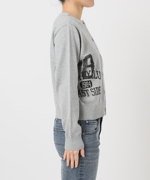 Oriens JOURNAL STANDARD（オリエンス ジャーナルスタンダード）の「プリンテッドニットカーディガン（カーディガン/ボレロ・レディース・レッド/グレー・FREE）」の17枚目の写真