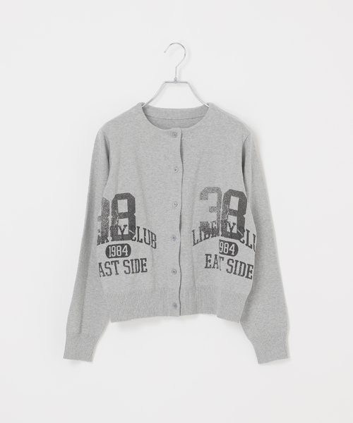 Oriens JOURNAL STANDARD（オリエンス ジャーナルスタンダード）の「プリンテッドニットカーディガン（カーディガン/ボレロ・レディース・レッド/グレー・FREE）」の20枚目の写真