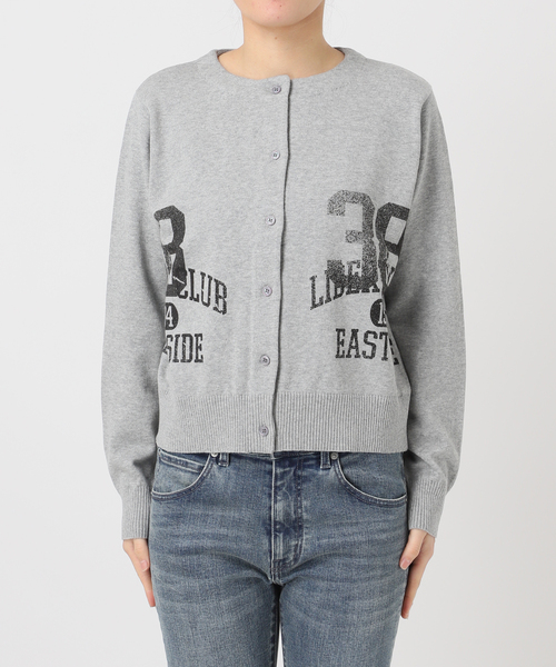 Oriens JOURNAL STANDARD（オリエンス ジャーナルスタンダード）の「プリンテッドニットカーディガン（カーディガン/ボレロ・レディース・レッド/グレー・FREE）」の21枚目の写真