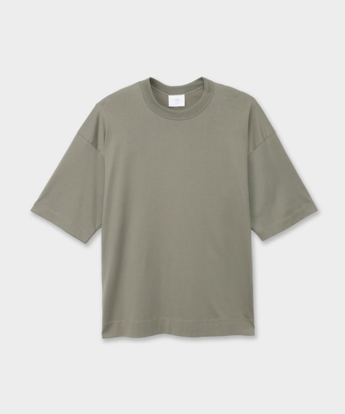 CINOH(チノ)の「BIG T-SHIRT(Tシャツ/カットソー・メンズ・カーキ・44/46/48)」の1枚目の写真