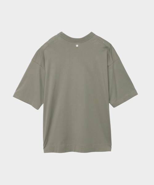 CINOH(チノ)の「BIG T-SHIRT(Tシャツ/カットソー・メンズ・カーキ・44/46/48)」の2枚目の写真