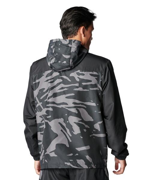 UNDER ARMOUR(アンダーアーマー)の「UAトリコット ウーブン フルジップ フーディド ジャケット(ベースボール/メンズ)(その他アウター・メンズ・ブラック・M/S/2XL/XL/L)」の2枚目の写真