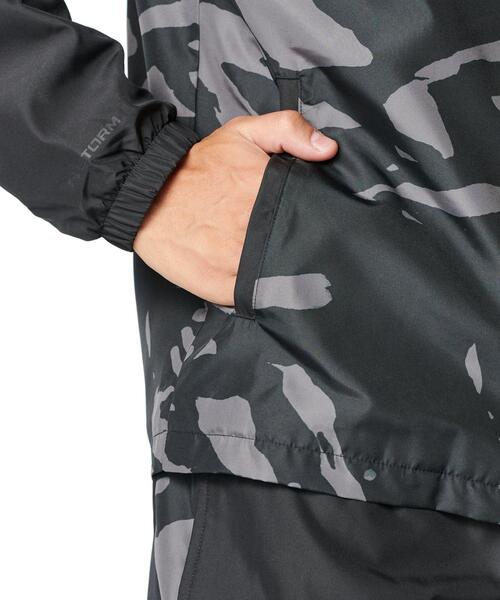 UNDER ARMOUR(アンダーアーマー)の「UAトリコット ウーブン フルジップ フーディド ジャケット(ベースボール/メンズ)(その他アウター・メンズ・ブラック・M/S/2XL/XL/L)」の6枚目の写真