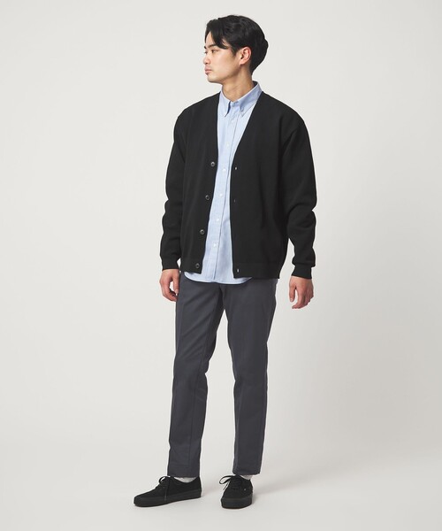 green label relaxing（グリーンレーベルリラクシング）の「TC サテン スマートレッグ S1 パンツ -ストレッチ-（その他パンツ・メンズ・ブラウン系/ネイビー/グレー系・M/XL/S/L）」の7枚目の写真