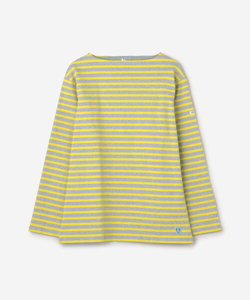 ORCIVAL（オーシバル）の「ORCIVAL | コットンロード ボートネック フレンチバスクTシャツ MEN（Tシャツ/カットソー・メンズ・ブラック/ホワイト系その他5/イエロー系その他/ブルー系その他2/グレー系その他/ブラック系その他/ホワイト/レッド系その他/ブルー系その他・5/3/6/4）」の8枚目の写真