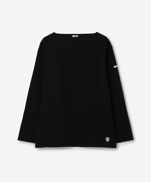 ORCIVAL（オーシバル）の「ORCIVAL | コットンロード ボートネック フレンチバスクTシャツ MEN（Tシャツ/カットソー・メンズ・ブラック/ホワイト系その他5/イエロー系その他/ブルー系その他2/グレー系その他/ブラック系その他/ホワイト/レッド系その他/ブルー系その他・5/3/6/4）」の4枚目の写真