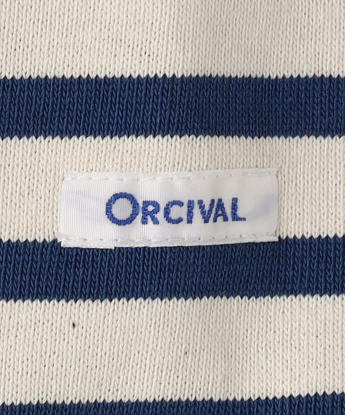 ORCIVAL（オーシバル）の「ORCIVAL | コットンロード ボートネック フレンチバスクTシャツ MEN（Tシャツ/カットソー・メンズ・ブラック/ホワイト系その他5/イエロー系その他/ブルー系その他2/グレー系その他/ブラック系その他/ホワイト/レッド系その他/ブルー系その他・5/3/6/4）」の12枚目の写真