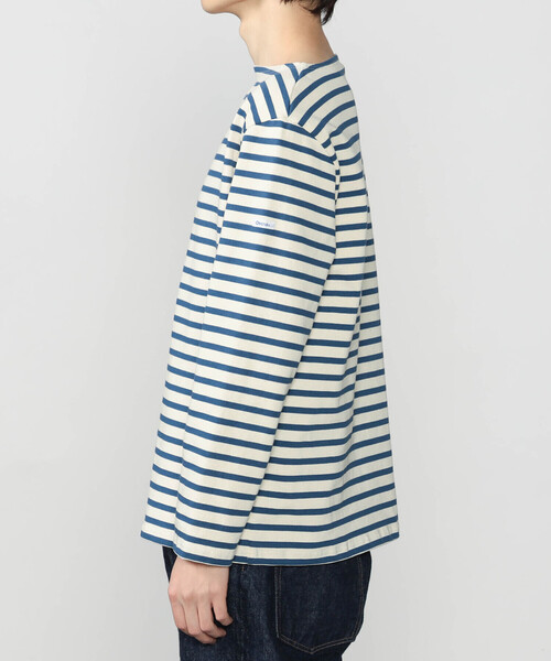 ORCIVAL（オーシバル）の「ORCIVAL | コットンロード ボートネック フレンチバスクTシャツ MEN（Tシャツ/カットソー・メンズ・ブラック/ホワイト系その他5/イエロー系その他/ブルー系その他2/グレー系その他/ブラック系その他/ホワイト/レッド系その他/ブルー系その他・5/3/6/4）」の14枚目の写真