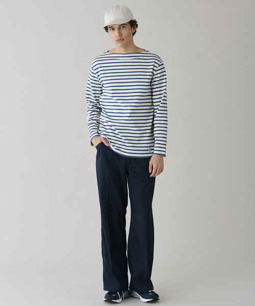 ORCIVAL（オーシバル）の「ORCIVAL | コットンロード ボートネック フレンチバスクTシャツ MEN（Tシャツ/カットソー・メンズ・ブラック/ホワイト系その他5/イエロー系その他/ブルー系その他2/グレー系その他/ブラック系その他/ホワイト/レッド系その他/ブルー系その他・5/3/6/4）」の20枚目の写真