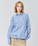WETTEMPT（ウィテンプト）の「DRAWSTRING REGULAR SHIRT / ドローコードレギュラーシャツ（シャツ/ブラウス・MEDIUM）」