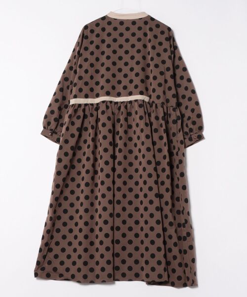 go slow caravan（ゴースローキャラバン）の「COLORK/カラック　ドット配色OP（ワンピース・レディース・ナチュラル/ブラウン・FREE）」の14枚目の写真