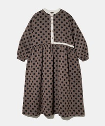 go slow caravan（ゴースローキャラバン）の「COLORK/カラック　ドット配色OP（ワンピース）」