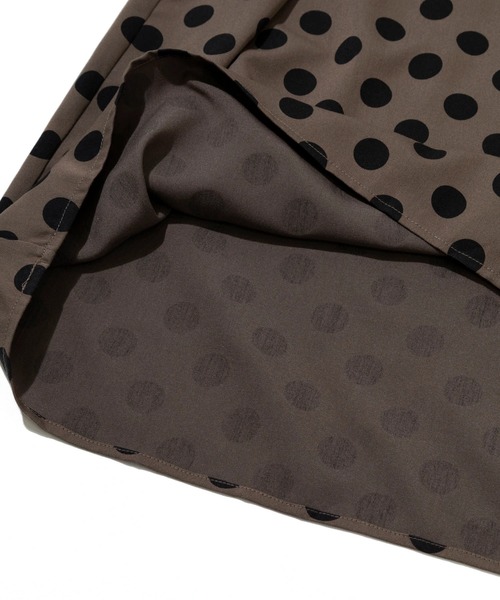 go slow caravan（ゴースローキャラバン）の「COLORK/カラック　ドット配色OP（ワンピース・レディース・ナチュラル/ブラウン・FREE）」の8枚目の写真