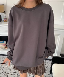 AMAJI（アマジ）の「オーバーサイズスウェットプルオーバー（スウェット）」