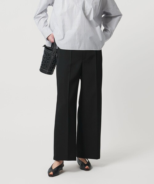 UNITED ARROWS(ユナイテッドアローズ)の「ギャバジン パンツ(スラックス・レディース・ネイビー/ブラック・36/38/34)」の7枚目の写真